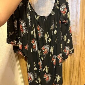 Black Western Women's Dress